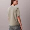 Tricou cu guler rotund, croială dreaptă și logo standard Tricou cu guler rotund, croială dreaptă și logo standard