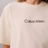 Tricou cu guler rotund, croială dreaptă și logo standard Tricou cu guler rotund, croială dreaptă și logo standard