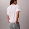 Tricou cu guler rotund, croială dreaptă și logo standard Tricou cu guler rotund, croială dreaptă și logo standard