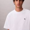 Tricou cu guler rotund, croială lejeră, cu logo din arhivă