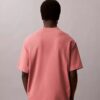 Tricou cu guler rotund, croială lejeră, cu logo din arhivă