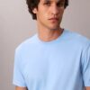 Tricou cu guler rotund din bumbac Supima