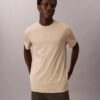 Tricou cu guler rotund din bumbac Supima