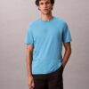 Tricou cu guler rotund din bumbac Supima Tricou cu guler rotund din bumbac Supima