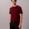 Tricou cu guler rotund din bumbac Supima Tricou cu guler rotund din bumbac Supima