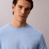 Tricou cu guler rotund din bumbac Supima