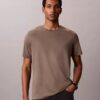 Tricou cu guler rotund din bumbac Supima