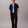 Tricou cu guler rotund din bumbac Supima