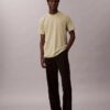 Tricou cu guler rotund din bumbac Supima