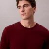 Tricou cu guler rotund din bumbac Supima Tricou cu guler rotund din bumbac Supima