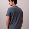Tricou cu guler rotund din bumbac Supima