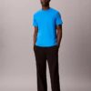 Tricou cu guler rotund din bumbac Supima