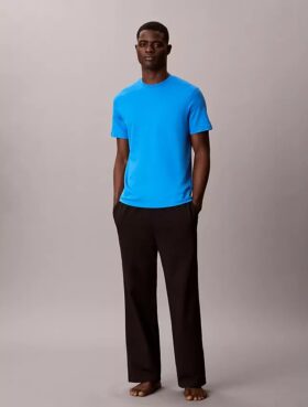 Tricou cu guler rotund din bumbac Supima