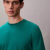Tricou cu guler rotund din bumbac Supima