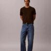 Tricou cu guler rotund din bumbac Supima