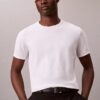Tricou cu guler rotund din bumbac Supima