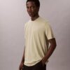 Tricou cu guler rotund din bumbac Supima