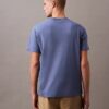 Tricou cu guler rotund din bumbac Supima