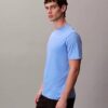 Tricou cu guler rotund din bumbac Supima