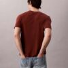 Tricou cu guler rotund din bumbac Supima