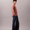 Tricou cu guler rotund din bumbac Supima