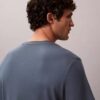 Tricou cu guler rotund din bumbac Supima