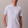 Tricou cu guler rotund din bumbac Supima