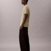 Tricou cu guler rotund din bumbac Supima