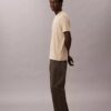 Tricou cu guler rotund din bumbac Supima