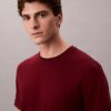 Tricou cu guler rotund din bumbac Supima Tricou cu guler rotund din bumbac Supima