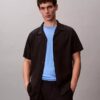 Tricou cu guler rotund din bumbac Supima