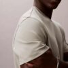 Tricou cu guler rotund din bumbac Supima