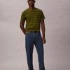 Tricou cu guler rotund și dungi Liquid Touch Tricou cu guler rotund și dungi Liquid Touch