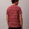 Tricou cu guler rotund și dungi Liquid Touch Tricou cu guler rotund și dungi Liquid Touch