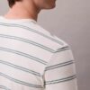 Tricou cu guler rotund și dungi Liquid Touch Tricou cu guler rotund și dungi Liquid Touch