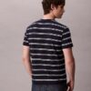 Tricou cu guler rotund și dungi Liquid Touch Tricou cu guler rotund și dungi Liquid Touch