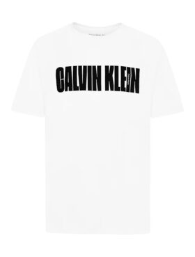 Tricou cu guler rotund și logo Ck pentru băieți