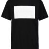 Tricou cu guler rotund și logo Ck pentru băieți Tricou cu guler rotund și logo Ck pentru băieți