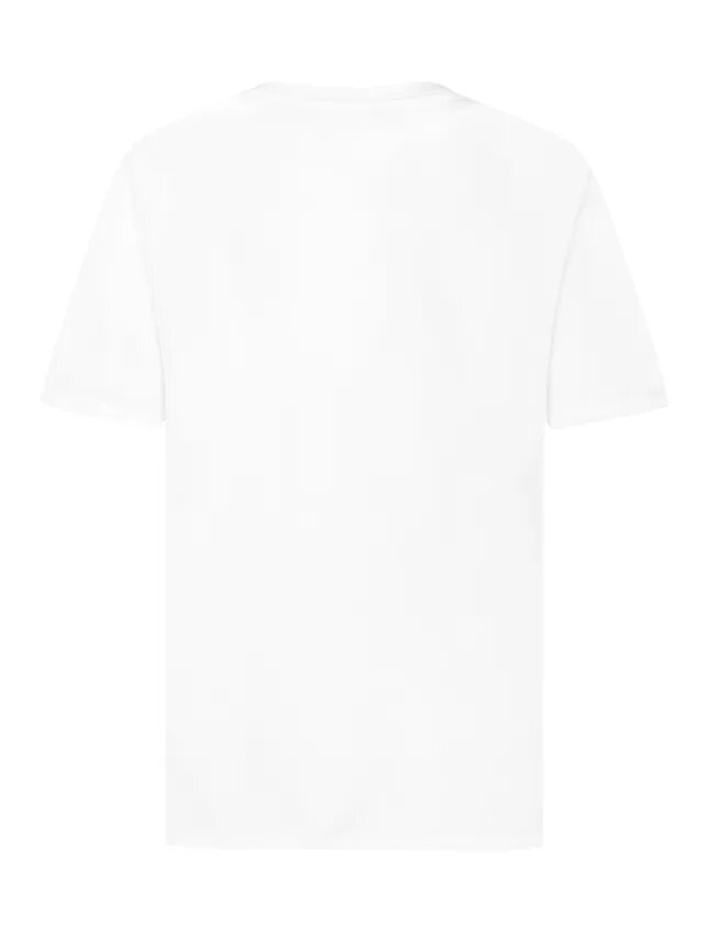 Tricou cu guler rotund și logo Ck pentru băieți Tricou cu guler rotund și logo Ck pentru băieți