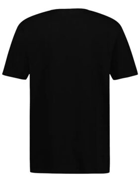 Tricou cu guler rotund și logo Ckj îndrăzneț pentru băieți