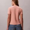 Tricou cu guler rotund și logo Monogram