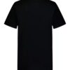 Tricou cu guler rotund și logo stencil pentru băieți