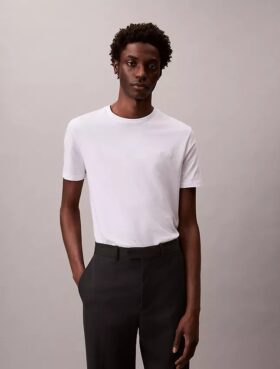 Tricou cu guler rotund Liquid Touch