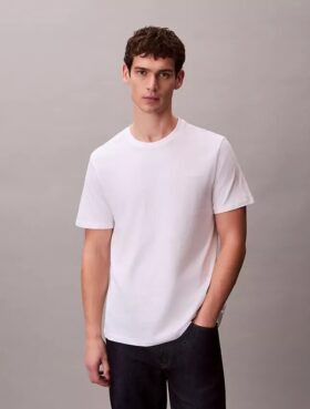 Tricou cu guler rotund Liquid Touch