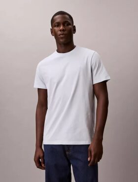 Tricou cu guler rotund Liquid Touch