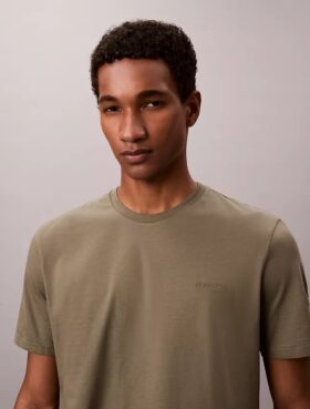 Tricou cu guler rotund Liquid Touch