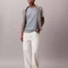 Tricou cu guler rotund Liquid Touch