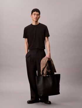 Tricou cu guler rotund Liquid Touch