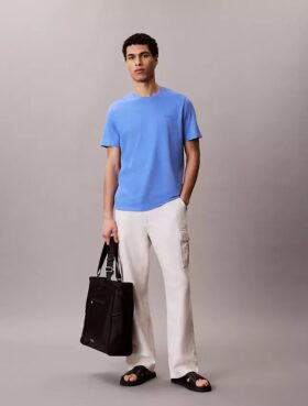 Tricou cu guler rotund Liquid Touch