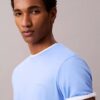 Tricou cu guler rotund Liquid Touch